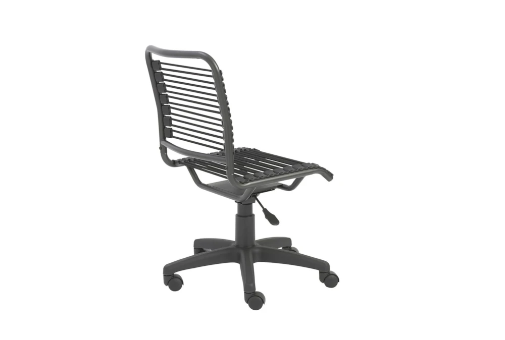 Uppsala Black And Graphite Low Back Bungee Desk Chair 6 Uppsala Black And Graphite Low Back Bungee Desk Chair - Image 4