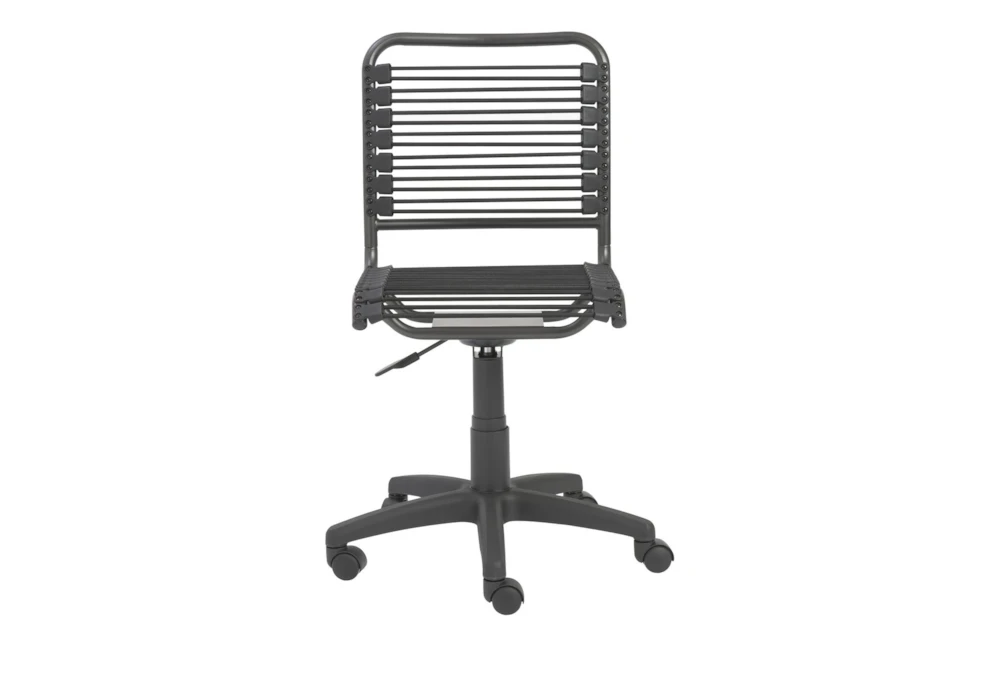 Uppsala Black And Graphite Low Back Bungee Desk Chair 7 Uppsala Black And Graphite Low Back Bungee Desk Chair - Image 5