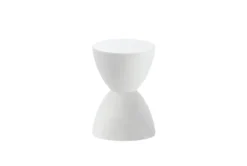 Zabka White Outdoor 17" Stool