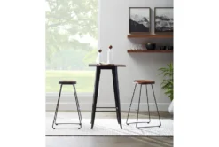 Weisman Antique Black And Walnut 41" Bar Table 13 Weisman Antique Black And Walnut 41" Bar Table -Furniture Store 283309 detail 48