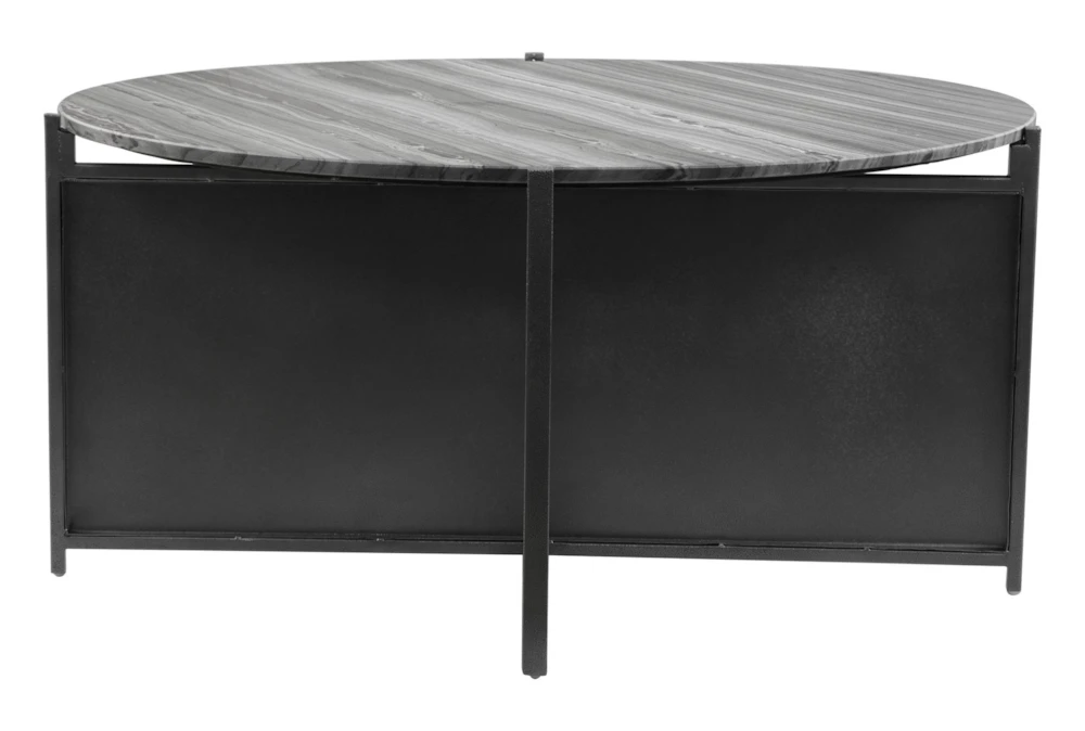 Cici Marble Round Coffee Table 7 Cici Marble Round Coffee Table - Image 5