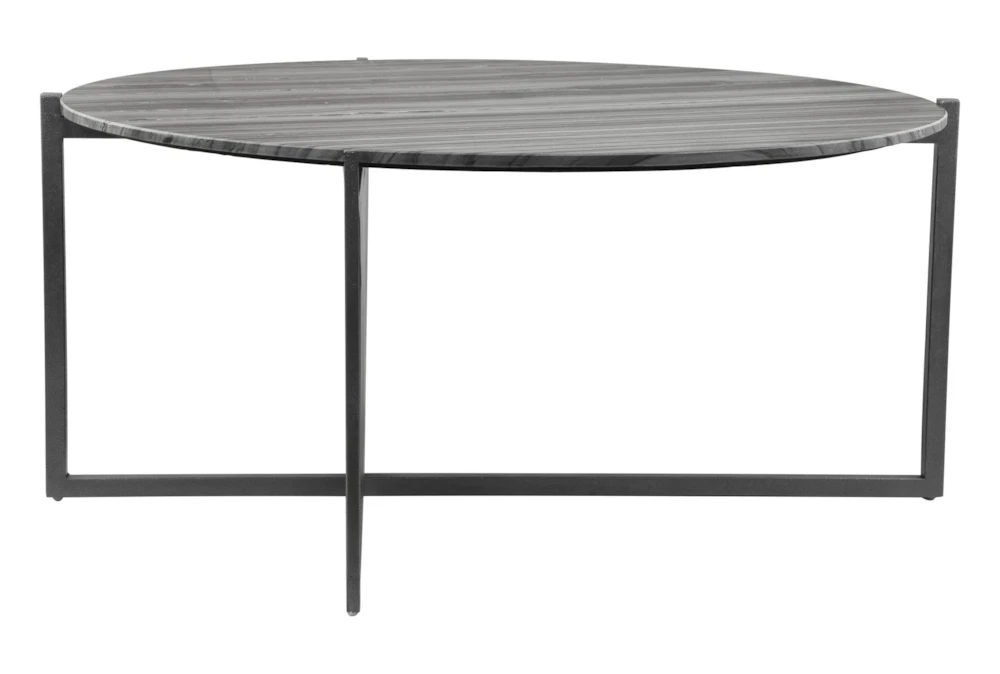 Cici Marble Round Coffee Table 4 Cici Marble Round Coffee Table - Image 2