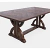 Claremont Oak 60-78" Extension Counter Table