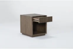 Frankie End Table -Furniture Store 284380 brown wood end table side 19