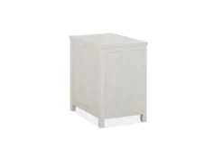 Nantucket Chairside Table With Storage -Furniture Store 284384 white multi media end table detail 45