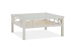Nantucket Square Coffee Table With Storage 8 Nantucket Square Coffee Table With Storage -Furniture Store 284385 white multi media coffee table detail 45