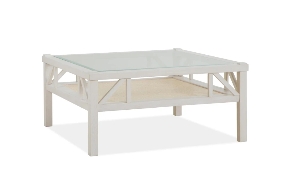 Nantucket Square Coffee Table With Storage 5 Nantucket Square Coffee Table With Storage - Image 3