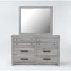 Tundy 6 Drawer Dresser/Mirror