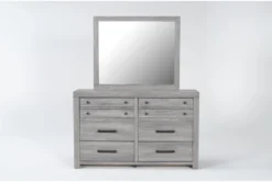 Tundy 6 Drawer Dresser/Mirror