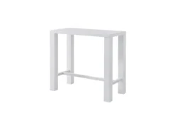 Wells High Gloss White 42" Bar Table