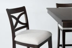 Sorensen 42" Bar Table Set For 4 -Furniture Store 284953 brown wood bar set detail 44