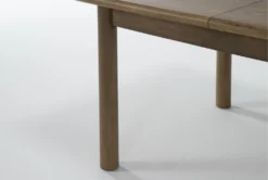 Felix 74-94" Extension Toasted Natural Oak Dining Table -Furniture Store 284957 natural wood dining set detail 44