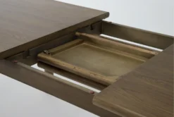 Felix 74-94" Extension Toasted Natural Oak Dining Table -Furniture Store 284957 natural wood dining set detail 46