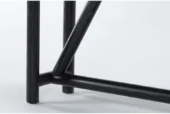 Mika Console Table -Furniture Store 285126 black veneer console table detail 45