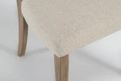 Ellie 68" Upholstered Bench -Furniture Store 286129 brown wood dining set detail 44