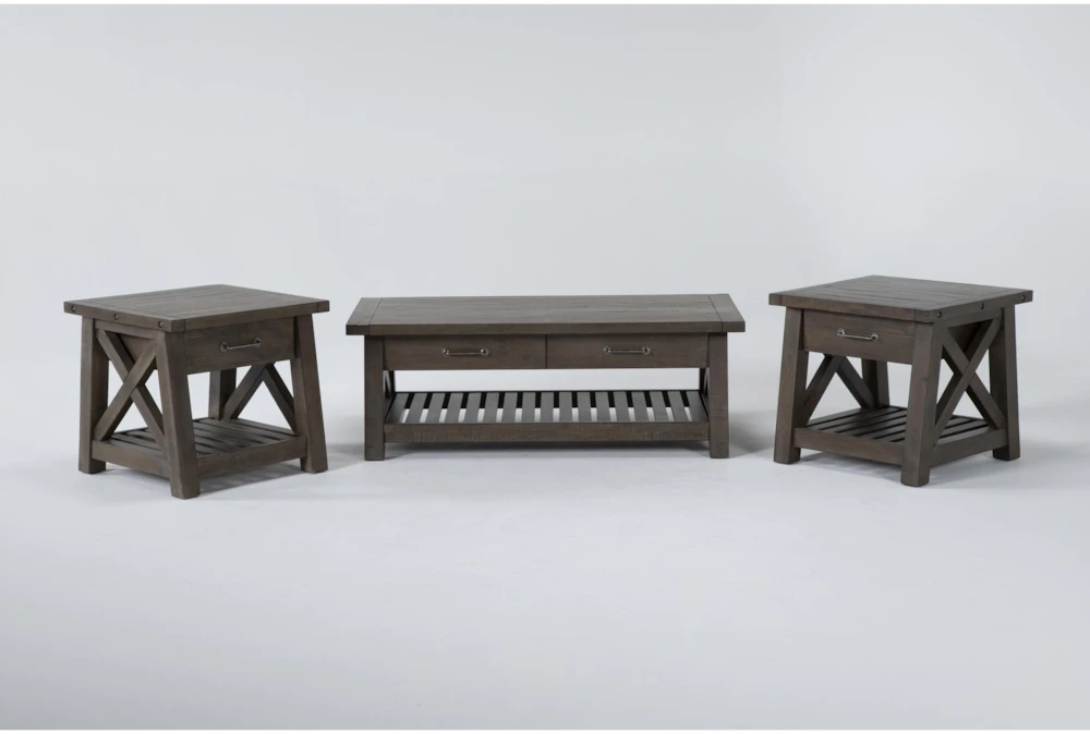 Jaxon 3 Piece Coffee Table Set 3 Jaxon 3 Piece Coffee Table Set