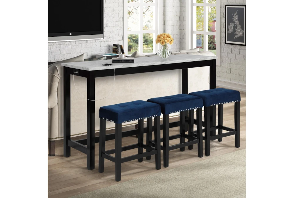 Janie Blue 4 Piece Console Bar Set 15 Janie Blue 4 Piece Console Bar Set - Image 13