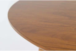 Alton 42" Counter Table -Furniture Store 286878 brown wood counter height table detail 45