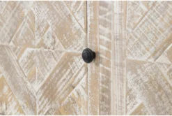 Lupe 90" Tv Stand -Furniture Store 287232 natural wood media console detail 49