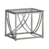 Elianna End Table -Furniture Store 287399 silver glass end table signature 02