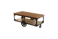 Wylder Storage Coffee Table With Wheels