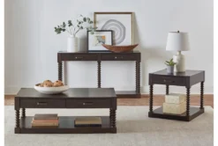 Santiago Console Table -Furniture Store 287456 brown veneer sofa table room 85