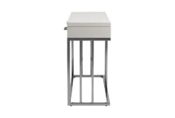 Noelle Console Table -Furniture Store 287465 white metal sofa table side 14