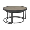 Mccoy 2 Piece Round Nesting Coffee Table Set