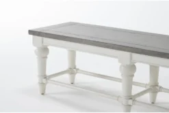 Edward 60" Two Tone Dining Bench 8 Edward 60" Two Tone Dining Bench -Furniture Store 287744 grey wood dining set detail 44