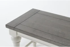 Edward 60" Two Tone Dining Bench 9 Edward 60" Two Tone Dining Bench -Furniture Store 287744 grey wood dining set detail 45