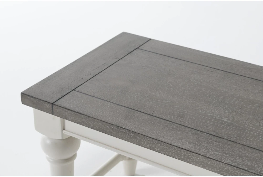 Edward 60" Two Tone Dining Bench 6 Edward 60" Two Tone Dining Bench - Image 4