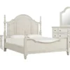 Kincaid Queen Poster 4 Piece Bedroom Set -Furniture Store 287946 white wood bedroom set signature 01