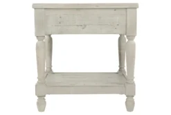 Shawnalore End Table -Furniture Store 287970 white wood end table side 14