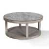 Nairobi Round Coffee Table With Storage 2 Nairobi Round Coffee Table With Storage -Furniture Store 288461 grey wood coffee table signature 02