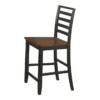 Jarvis 25" Counter Stool Set Of 2 -Furniture Store 288809 brown wood counter height set signature 01