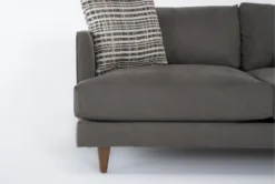 Adeline II 81" Sofa/Loveseat Set -Furniture Store 288933 grey fabric sofa and loveseat set detail 45