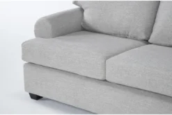 Hampstead Dove 72" Loveseat 9 Hampstead Dove 72" Loveseat -Furniture Store 291042 grey fabric loveseat detail 44