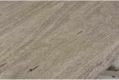 Kinley 64" Dining Bench -Furniture Store 292203 grey wood dining bench detail 44