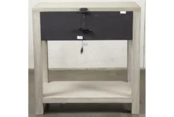 Lucia 29" 1 Drawer Nightstand 11 Lucia 29" 1 Drawer Nightstand -Furniture Store 292234 grey wood nightstand back 82