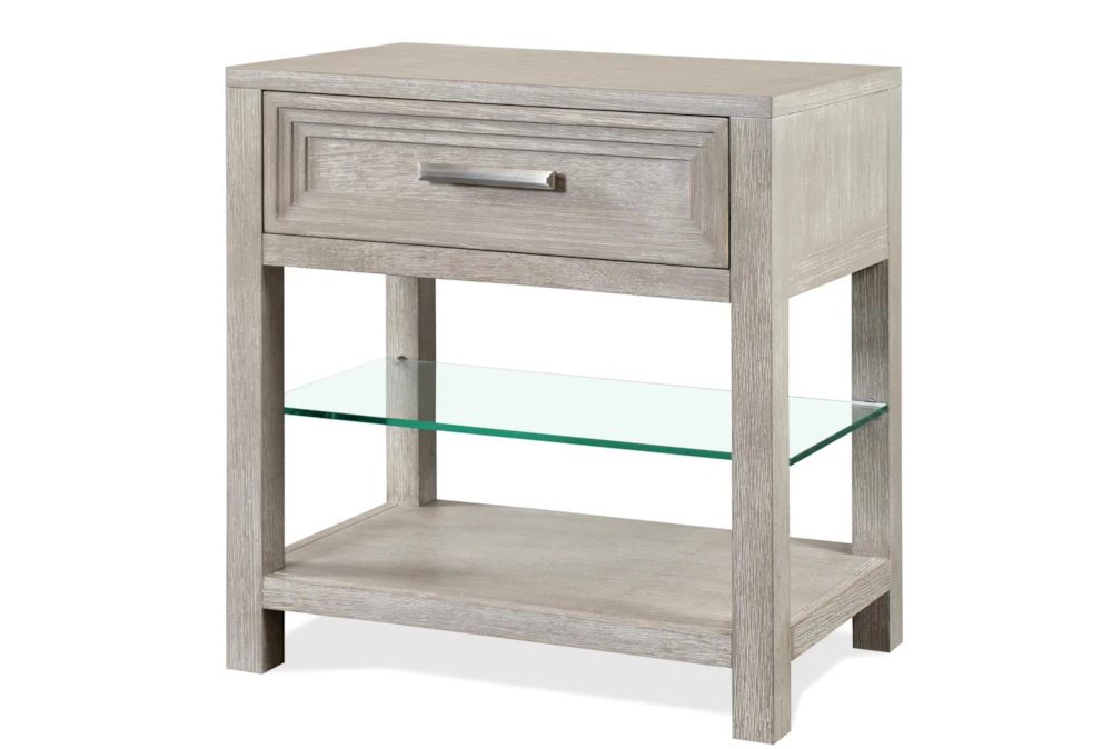 Lucia 29" 1 Drawer Nightstand 3 Lucia 29" 1 Drawer Nightstand