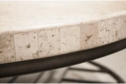 Abbott Round Coffee Table With Storage -Furniture Store 292236 white stone coffee table detail 44