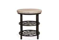Abbott Round End Table