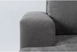 Bonaterra Charcoal 3 Piece Sofa, Loveseat & Chair Set 8 Bonaterra Charcoal 3 Piece Sofa, Loveseat & Chair Set -Furniture Store 294205 grey fabric living room set detail 45