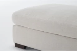 Mason 37" Fabric Ottoman -Furniture Store 294427 beige fabric ottoman detail 44