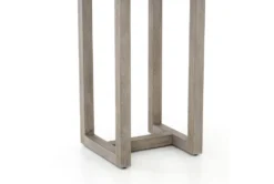 Stapleton Grey Outdoor Bar Table -Furniture Store 294569 brown wood bistropub table detail 44