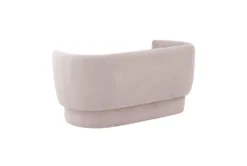 Lydia 63" Blush Velvet Settee -Furniture Store 294754 pink fabric settee back 82