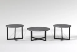 Medford 3 Piece Coffee Table Set -Furniture Store 294853 black wood coffee and end table set back 65