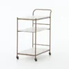 Viola Bar Cart 2 Viola Bar Cart -Furniture Store 294867 white metal bar cart signature 01