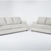 Alessandro Moonstone 2 Piece Sofa & Loveseat Set -Furniture Store 296127 beige fabric sofa and loveseat set signature 01