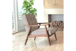 Walt Putty Fabric Accent Chair 17 Walt Putty Fabric Accent Chair -Furniture Store 296363 brown polyester accent chair room 85